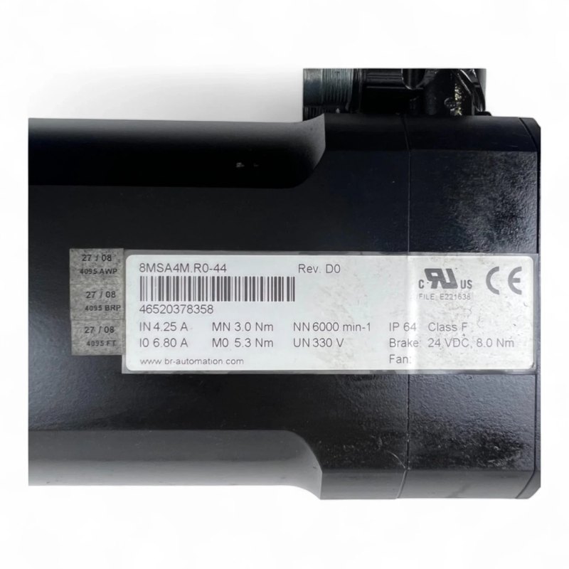 BR Automation Servomotor 8MSA4M.R0-44 46520378358
