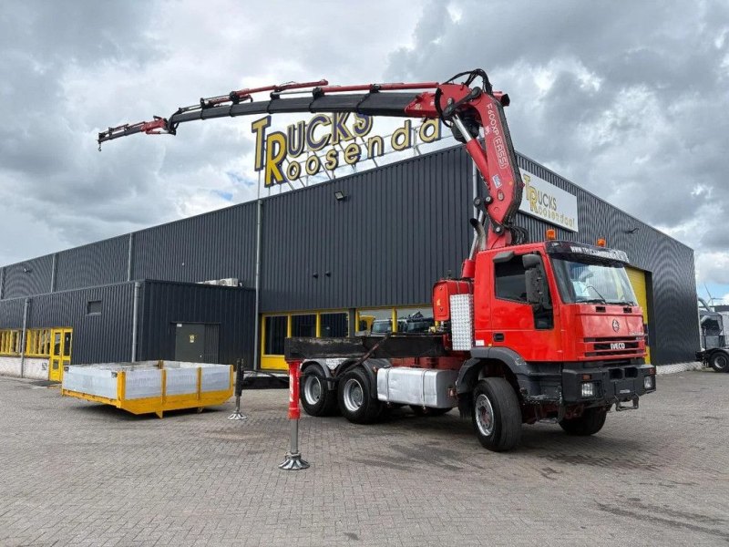 Iveco Eurotrakker 60E35 + FASSI F 600 XP 6X EXT. + JIB 4X EXT. + REMOTE + 6X4 + EURO 3