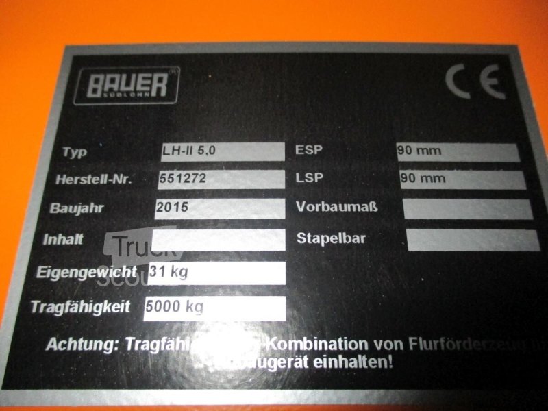 Bauer Lasthaken LH-II 5,0