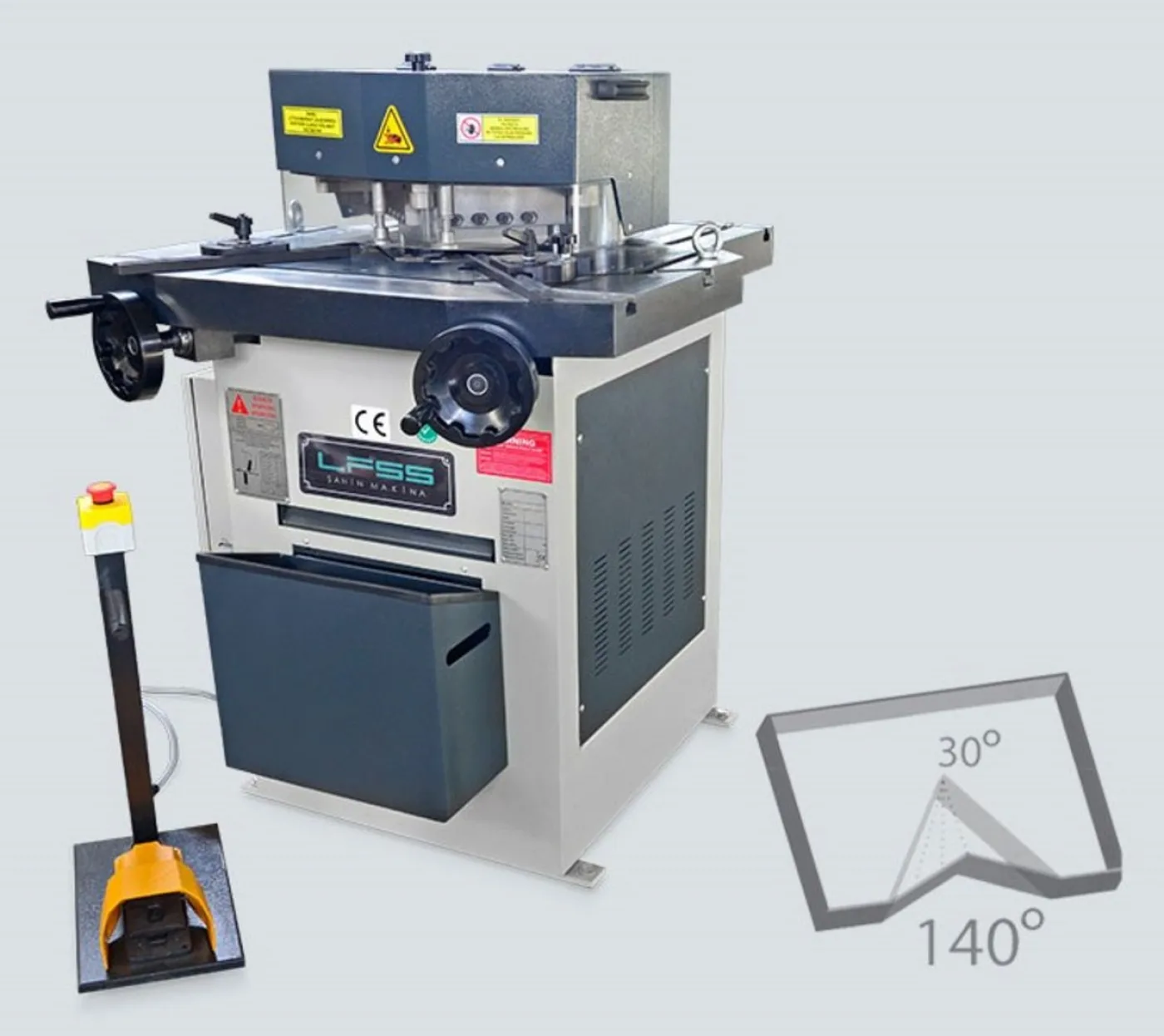 Ausklinkmaschine mit variablem Winkel HNM-6 V - 1
