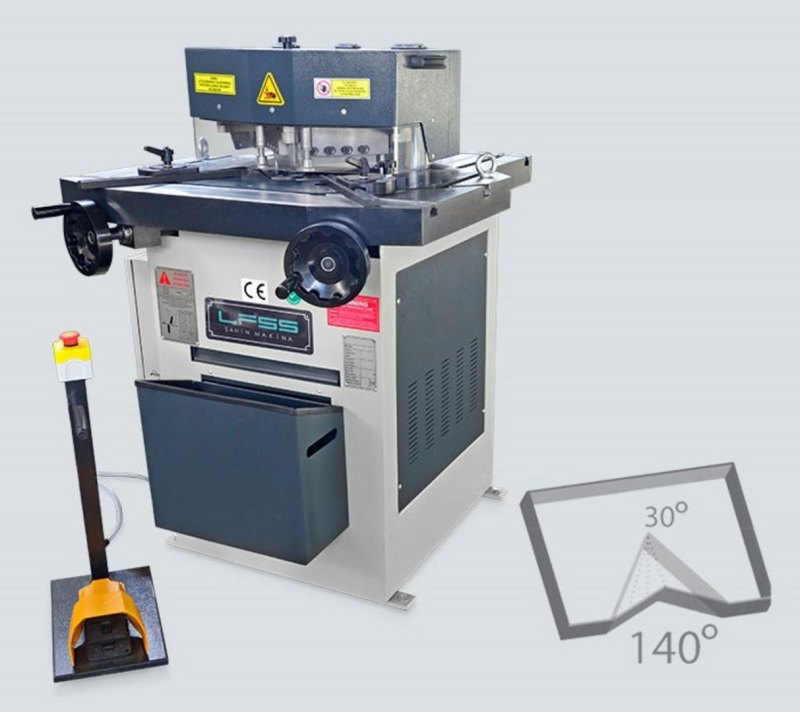 Ausklinkmaschine mit variablem Winkel HNM-6 V