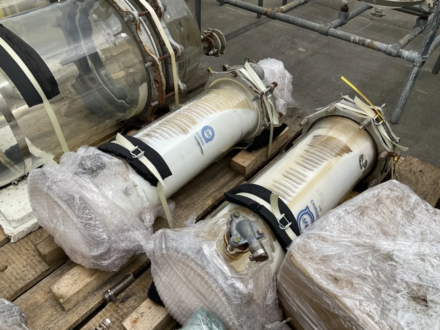 QVF Glasstechnik spiral - Shell and tube heat exchanger - 6