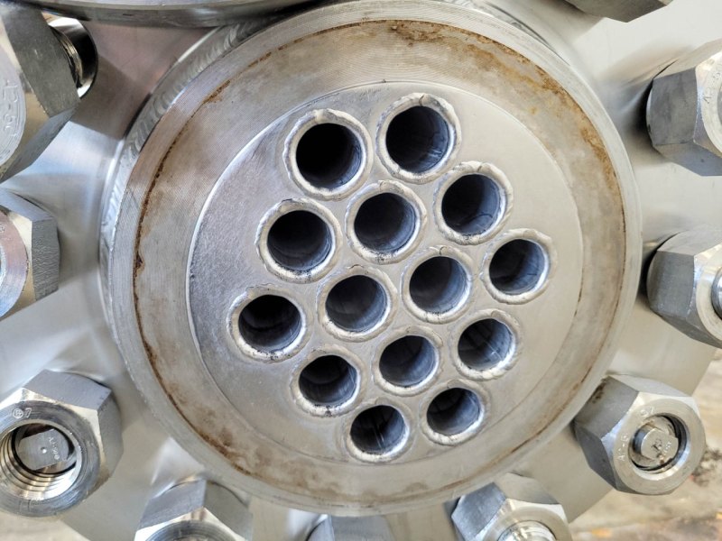 Schrader 100 bar - Shell and tube heat exchanger