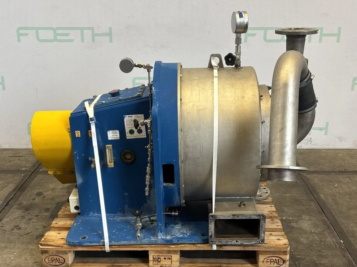 Siebtechnik C 402 G — “TURBO-CASCADE” sliding centrifuge - Pusher centrifuge - 5