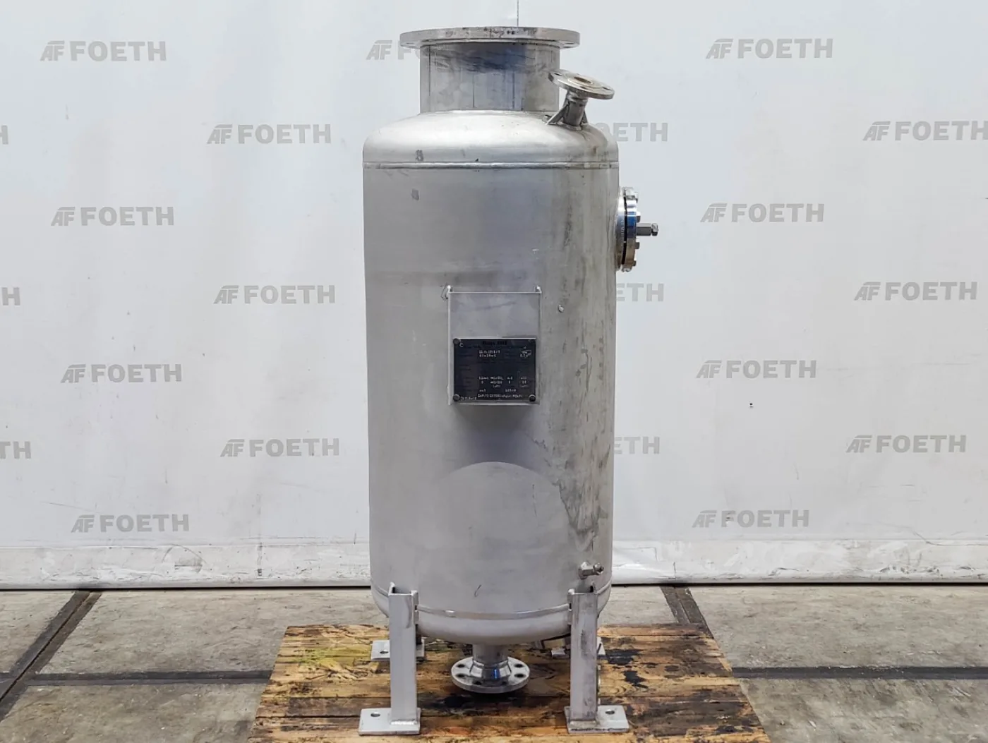 Buss-SMS trickling film cooler 5,7 m2 - Falling film evaporator - 5
