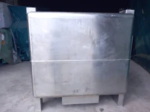 BIN ACCIAIO IBC (CONTENITORE PER MERCE SFUSA)