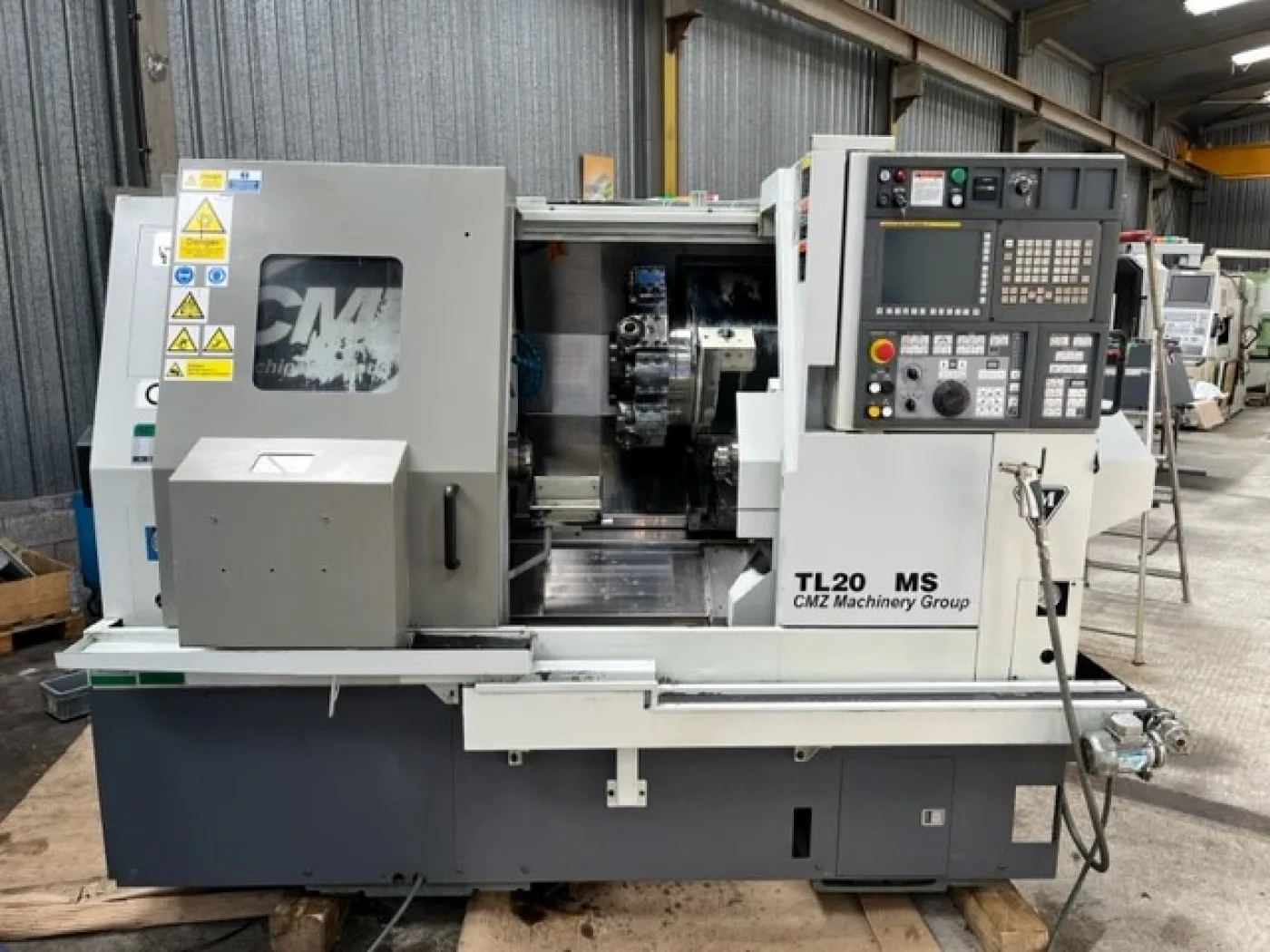 CNC Turning Machine – CMZ TL 20 MS - 7