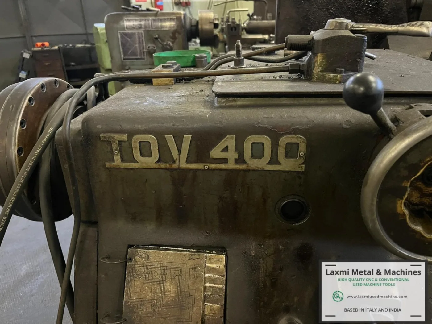 LATHE MACHINE, TOVAGLIERI (Italy) - TOV 400 - Laxmi Metal & Machines, Rohtak - 4