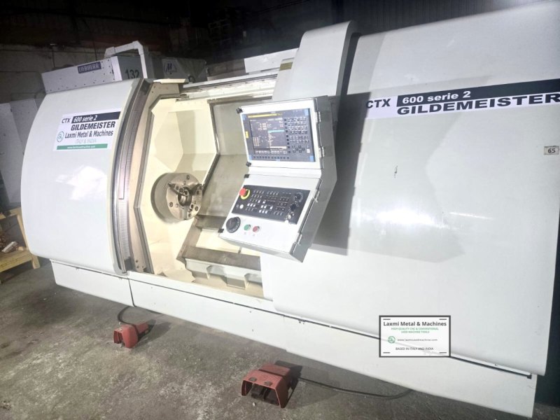 CNC LATHE, GILDEMEISTER - CTX 600 series 2 with live tools - Laxmi Metal & Machines, Rohtak
