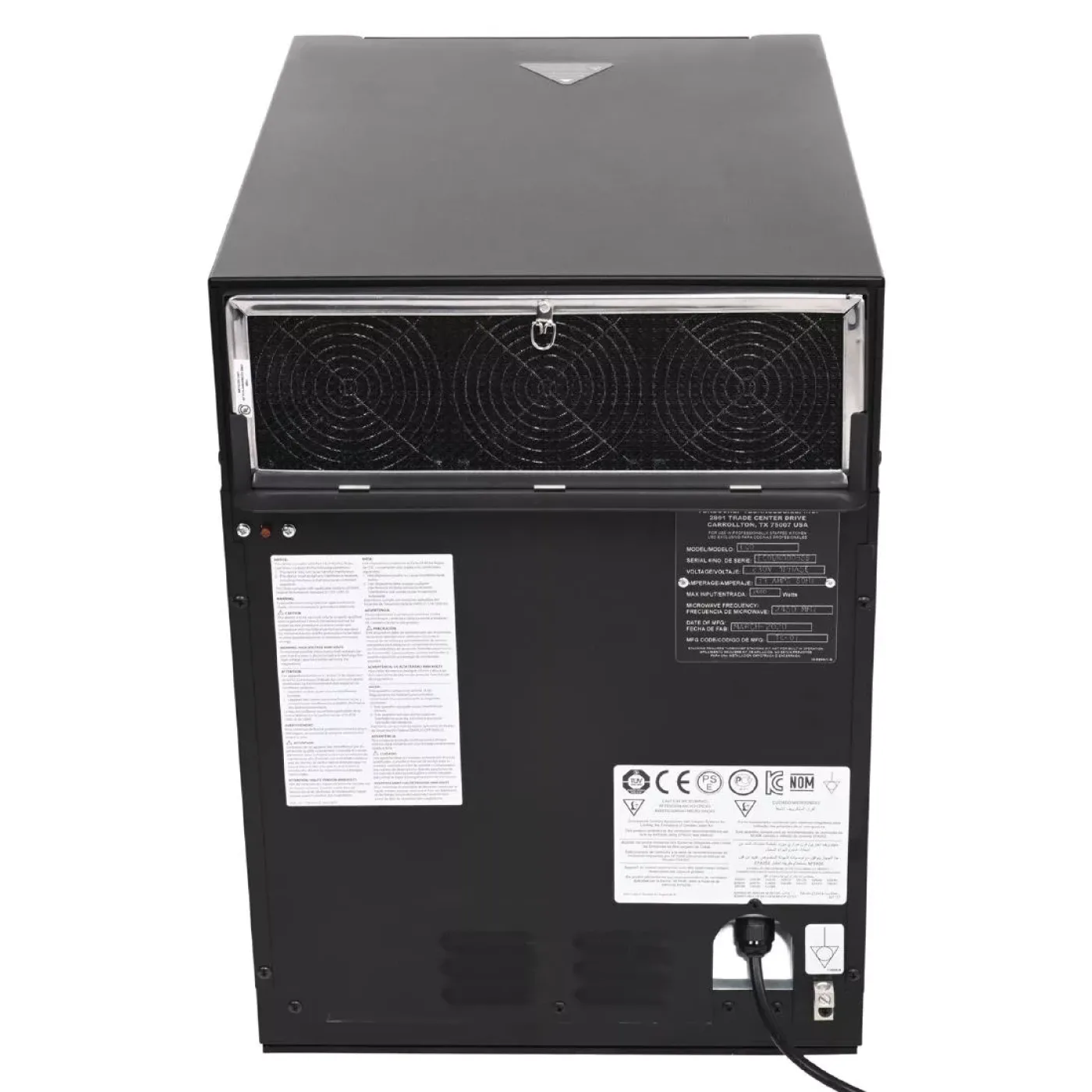 Turbochef Eco Rapid Cook Oven Black - islandcatering - 3