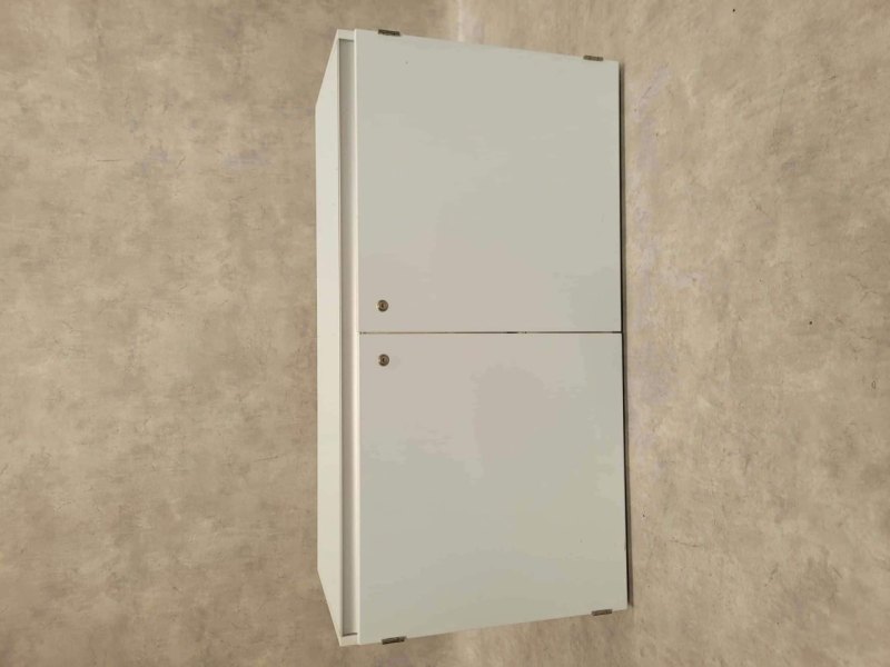 S+B Plintkast hoog DD IJsblauw 1200