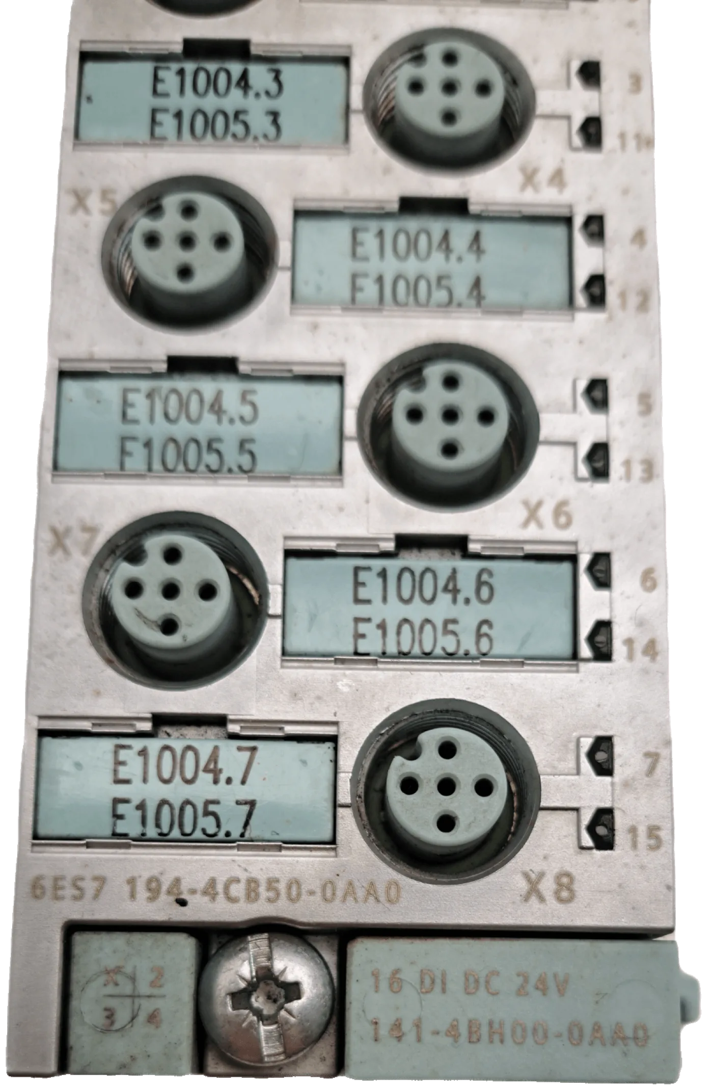 Siemens SIMATIC DP, Elektronikmodul für ET 200 PRO 6ES7141-4BH00-0AA0 - 2