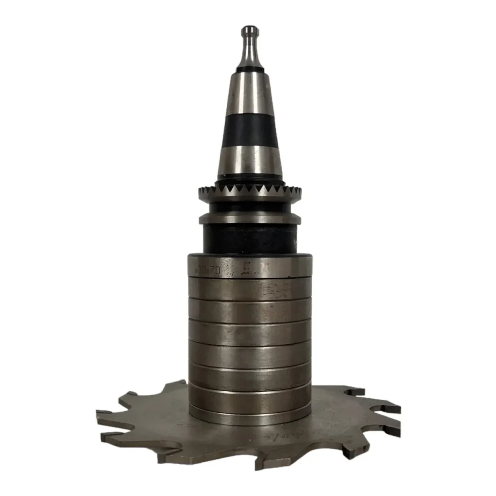 SK 30 ISO 30 Spannzangenfutter Fräsdorn mit Steilkegel kpl. mit 1 Ringsatz Morbidelli SCM mit zusätzlichen Nutern 150 mm Art.-Nr. 72150-M