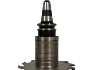 SK 30 ISO 30 Spannzangenfutter Fräsdorn mit Steilkegel kpl. mit 1 Ringsatz Morbidelli SCM mit zusätzlichen Nutern 150 mm Art.-Nr. 72150-M