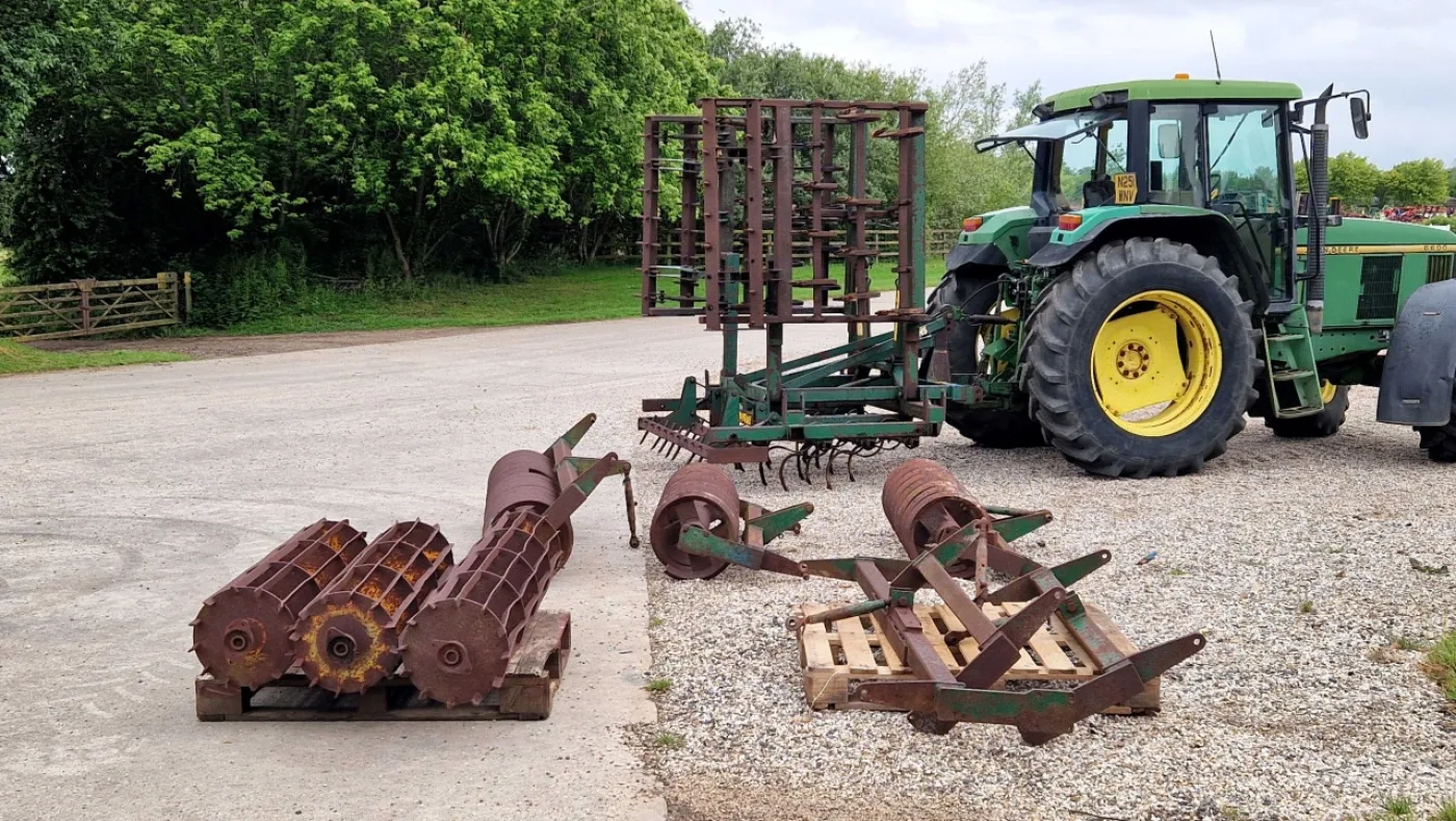1996 Cousins 5m Folding Combination Harrow - 1