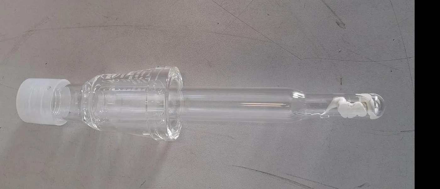 Normag Glas-Rührwellenmodul mit eingebautem Magnetrührkern (PTFE) - 5