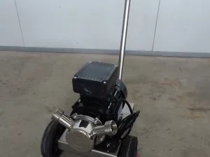 PUMP – ELECTRIC PUMP IN STAINLESS STEEL WITH FOOD NEOPRENE IMPELLER MOD. EURO 30 ONE SPEED SINGLE PHASE 220 VOLT NEW MACHINE