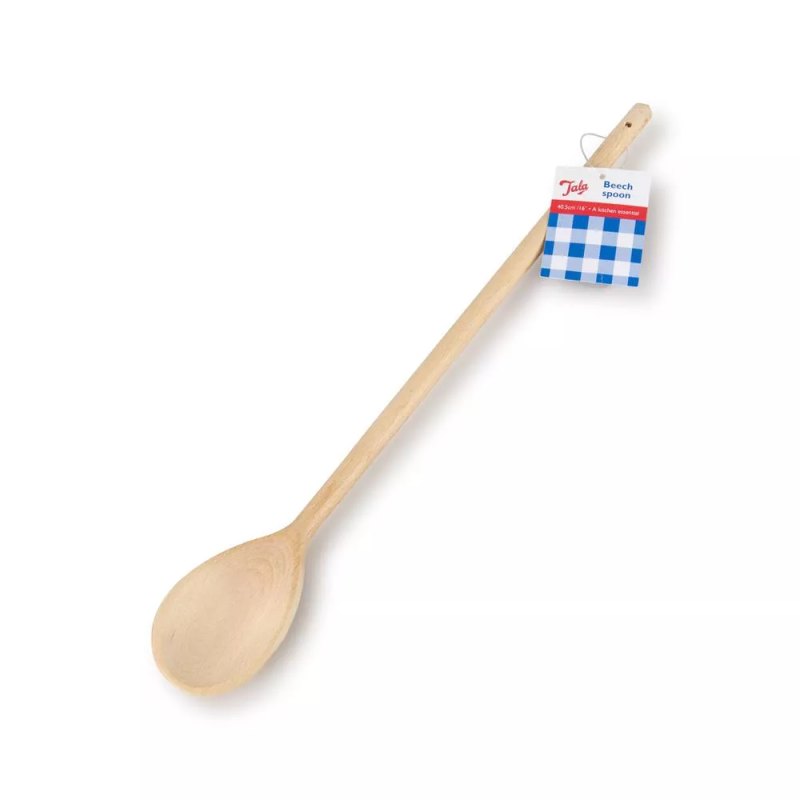 Tala 40.5cm Spoon Waxed - FSC (Pack of 12) - islandcatering