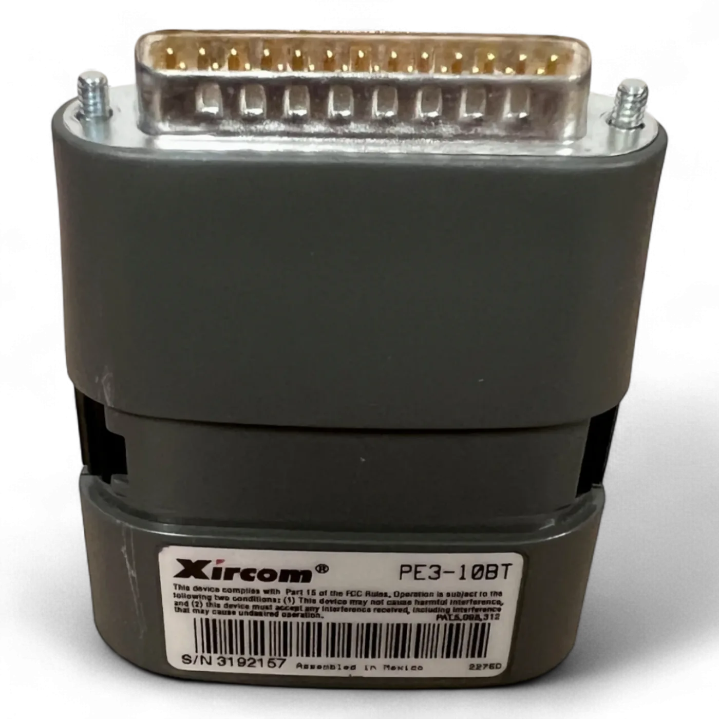 Xircom Parallel Port Ethernet Adapter PE3-10BT Art.-Nr. S/N 3192157 – geeignet für IMA 610/810 V mit NUM 1060 Steuerung (ethernet adapter, network adapter) - 4