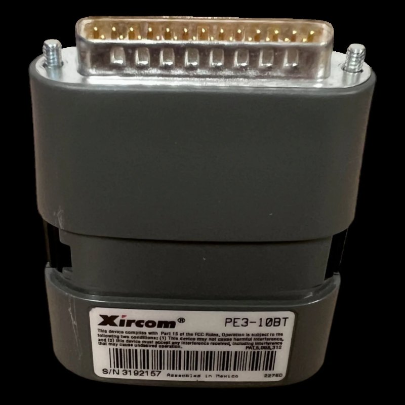 Xircom Parallel Port Ethernet Adapter PE3-10BT Art.-Nr. S/N 3192157 – geeignet für IMA 610/810 V mit NUM 1060 Steuerung (ethernet adapter, network adapter)