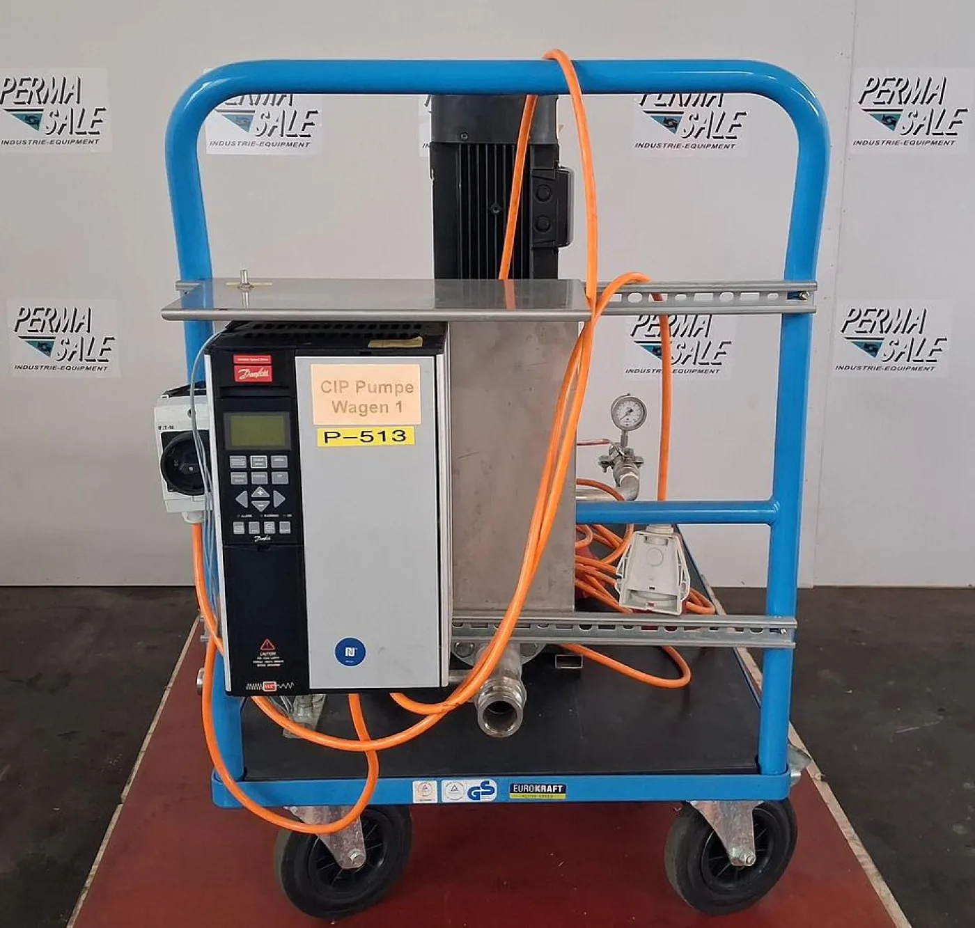 CIP-Pumpenwagen P-513 fahrbare Reinigungsstation - 1