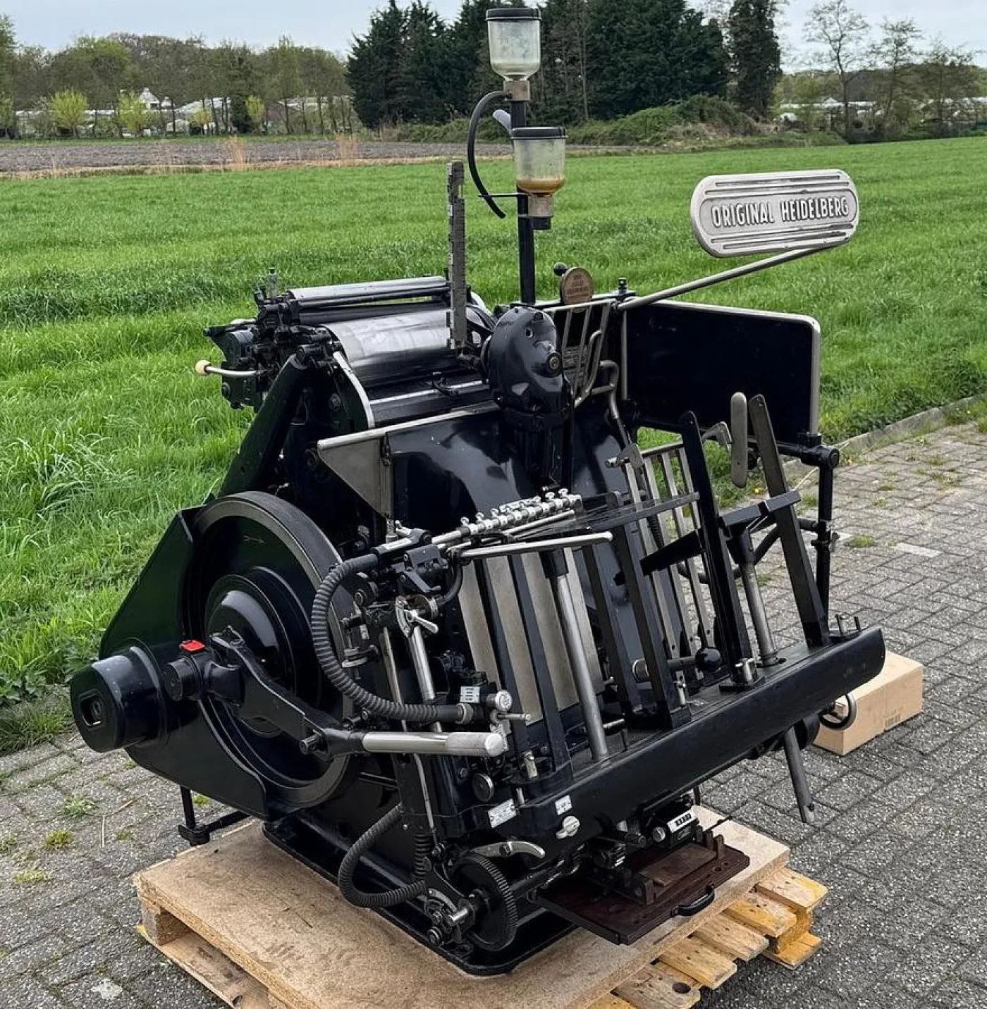 Heidelberg T platen 26x38 cm - 1