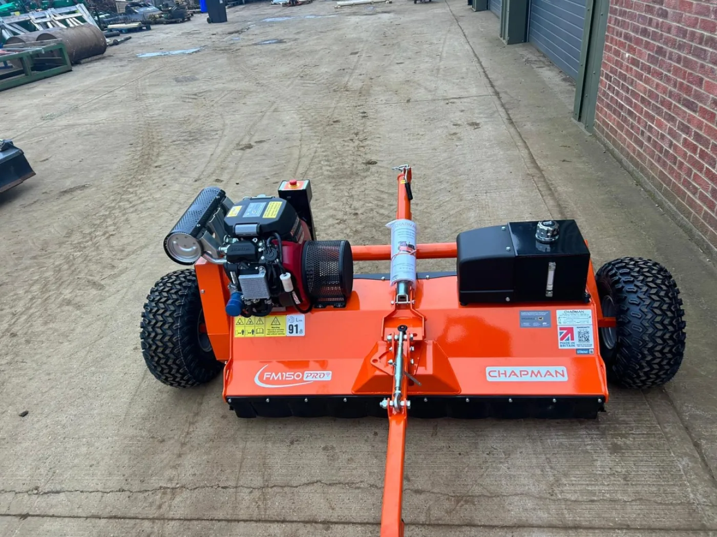 Chapman FM150 Pro Towed Flail Mower - 6