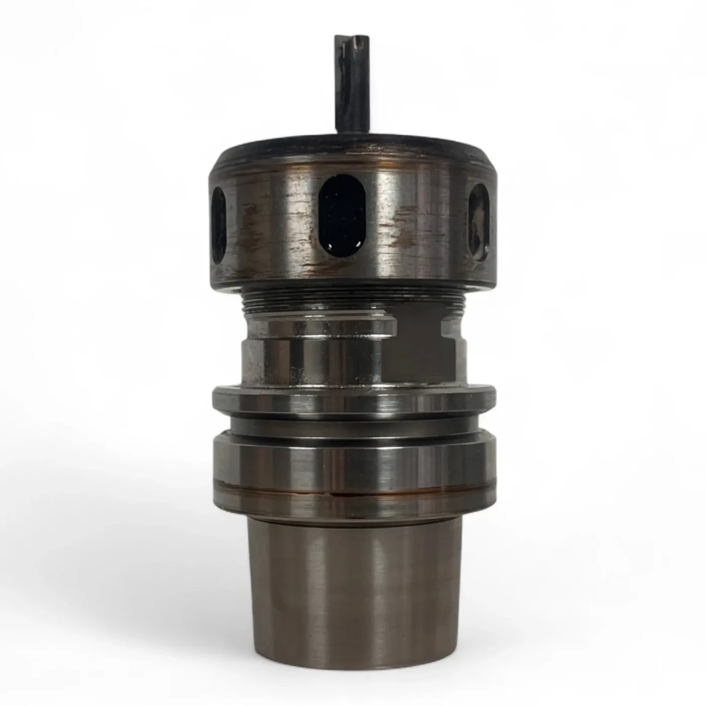 HSK 63 E R 40 Spannfutter LEUCO mit HM Schaftfräser 8 x 26 mm - 1