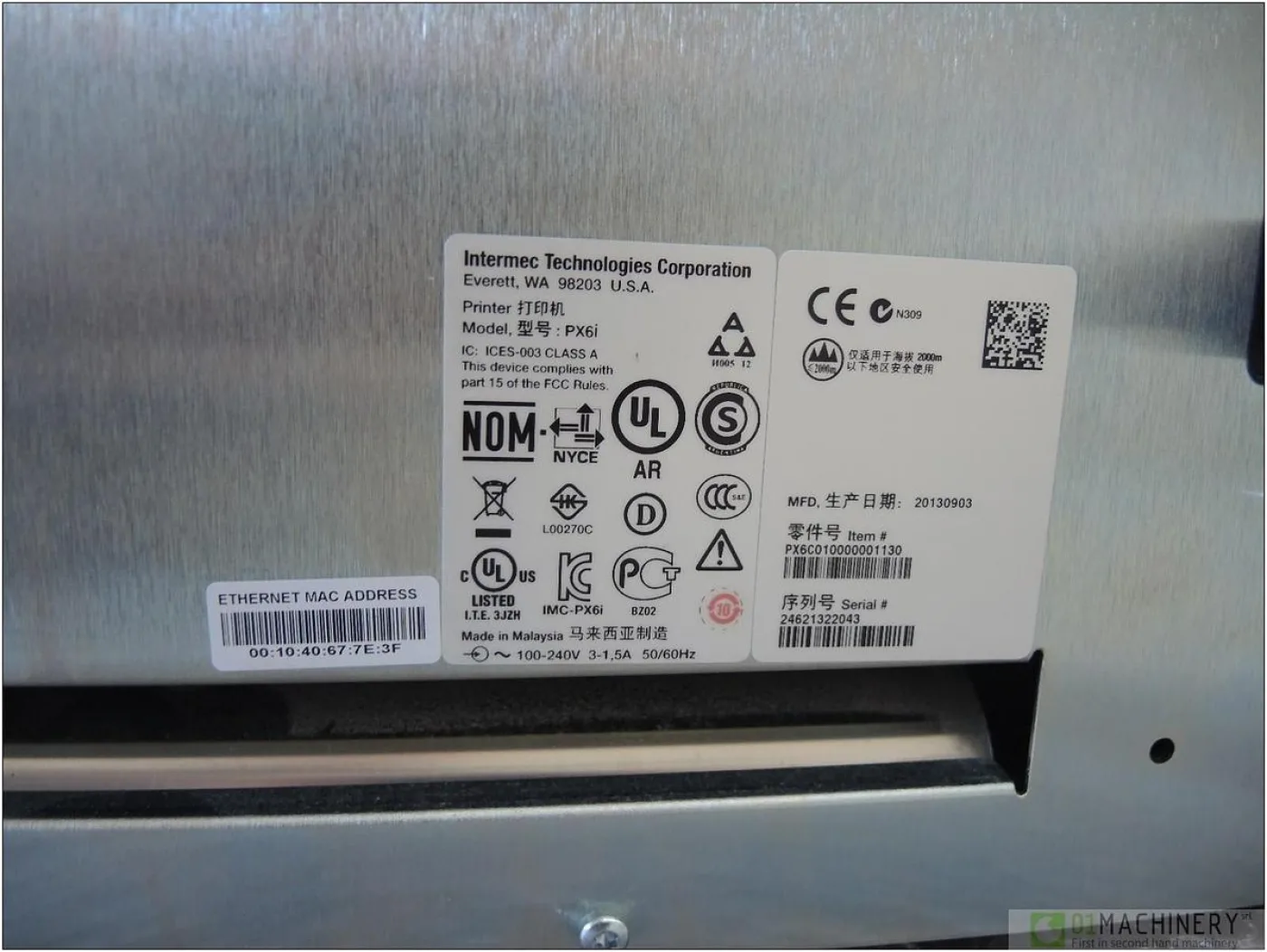 2013 INTERMEC Px6i AI2481 - 5