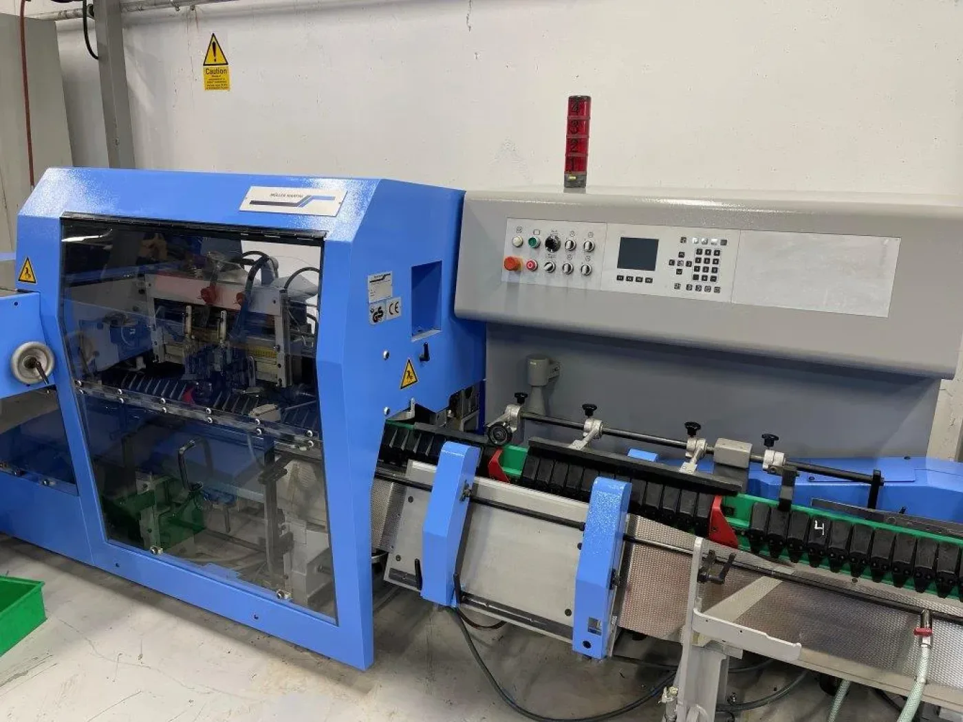 Muller Martini Bravo saddle stitcher - 4