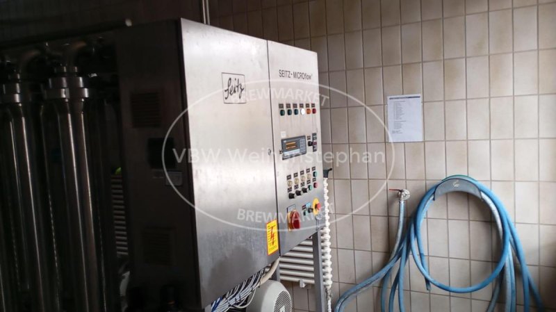 Membrane filtration plant