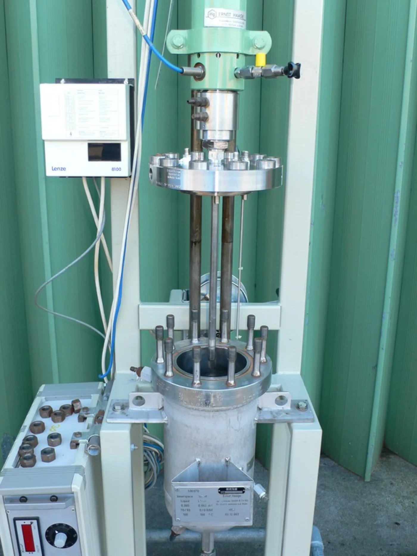 Ernst Haage 5 Ltr - Stainless Steel Reactor - 5