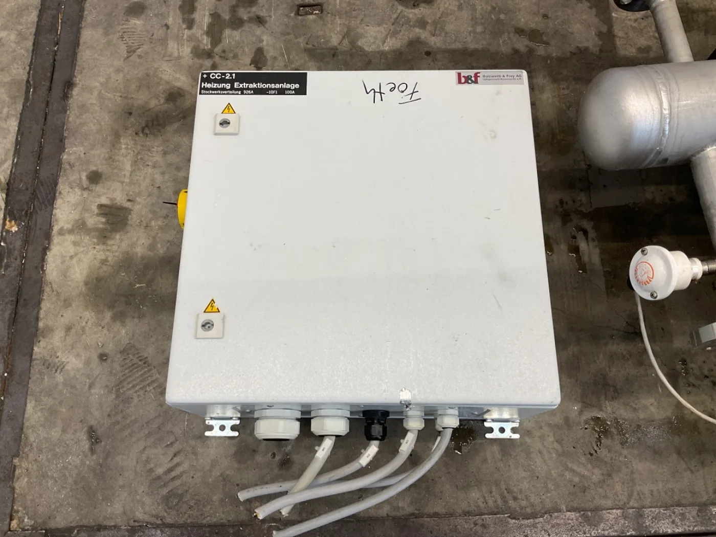 Comesse Soudure Steam Generator - Temperature control unit - 8