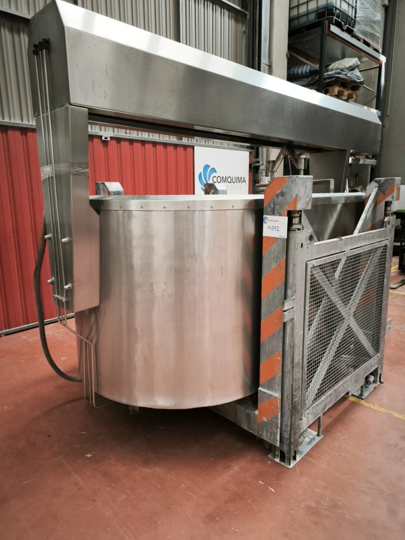 CHEESE VAT SORDI STAINLESS STEEL 2,900 LITERS