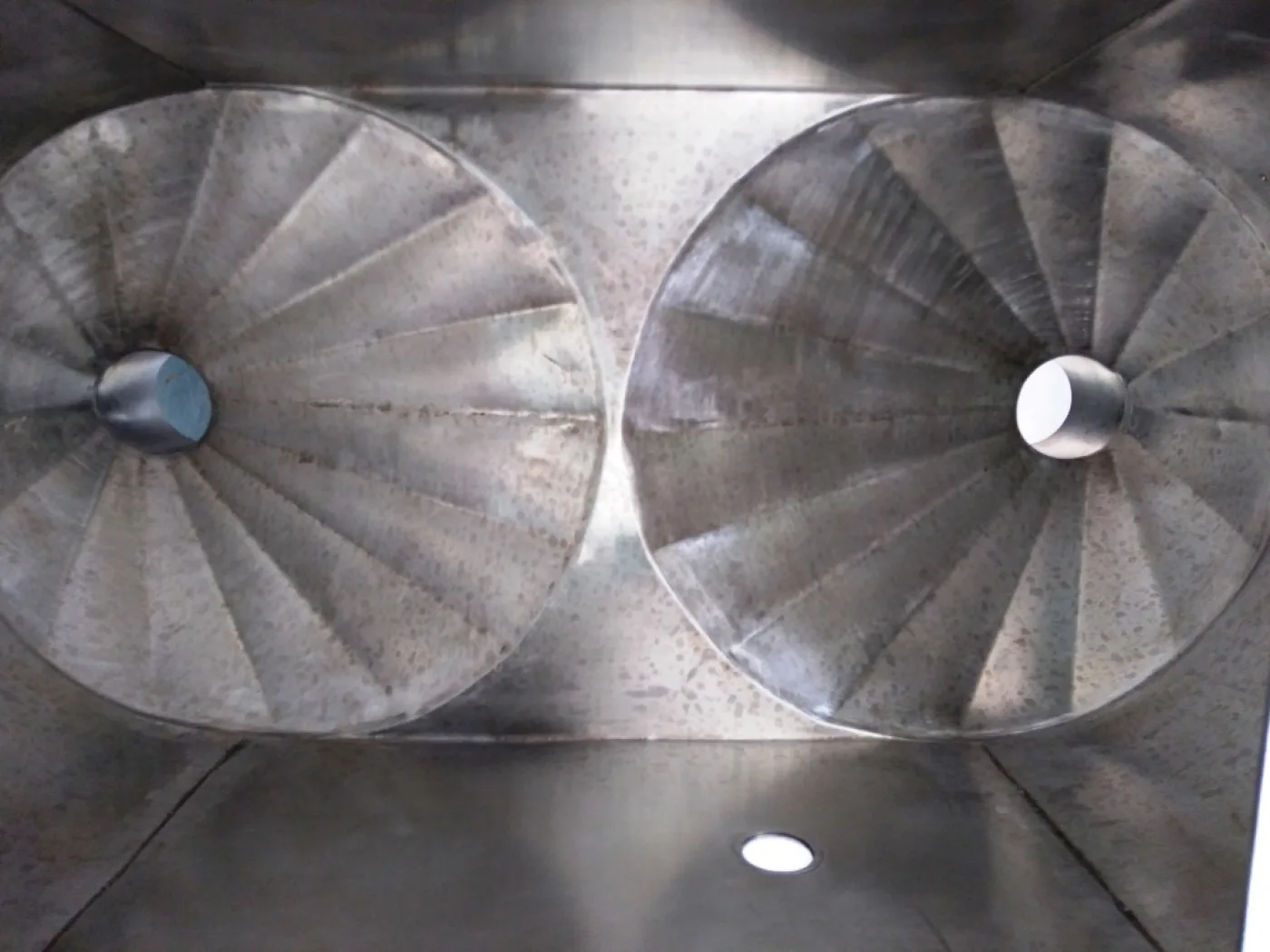 TRAMOGGIA IN ACCIAIO INOX A DUE USCITE - 5