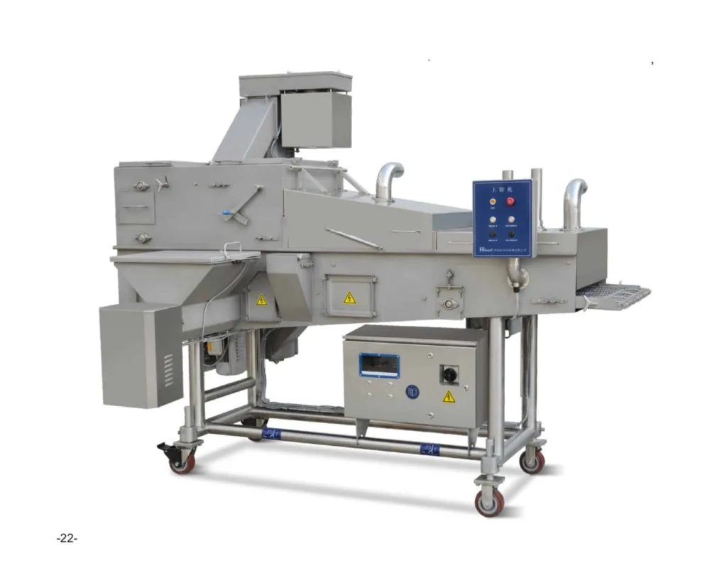 Preduster flouring machine, NEW