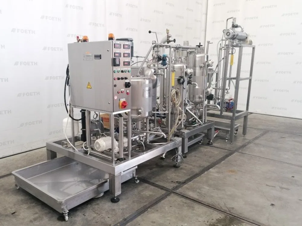 Vomatec Skid Unit Pilot - Processing vessel