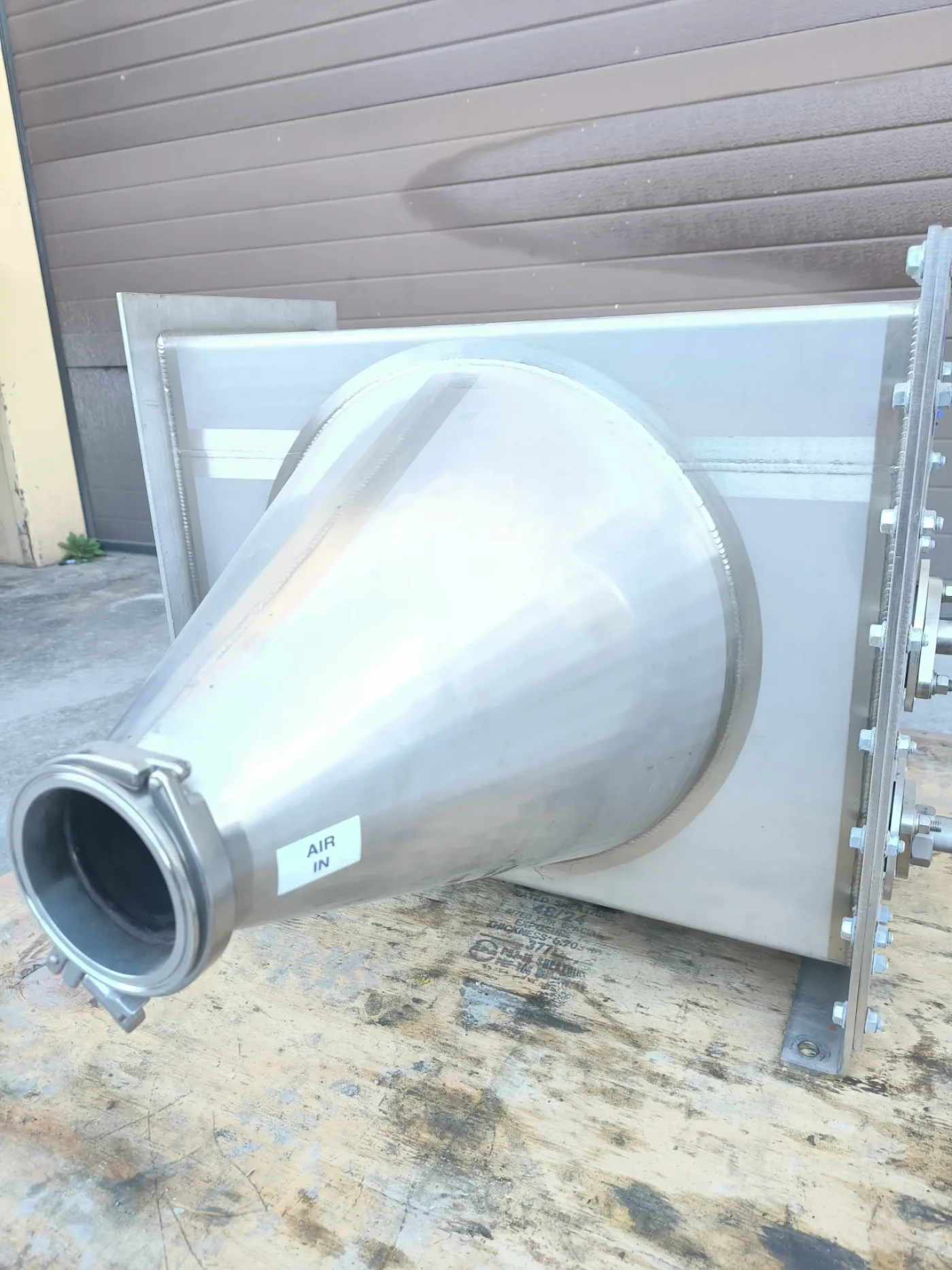 LOW PRESSURE GAS HEAT EXCHANGER XCHANGER C-125 UNUSED - 2