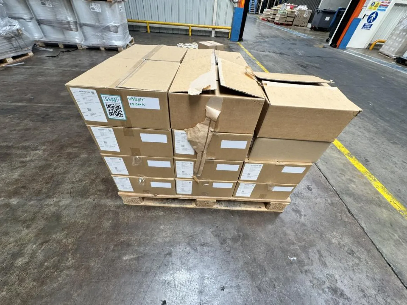 Self-adhesive labels roll, 1x 22 boxes - 2