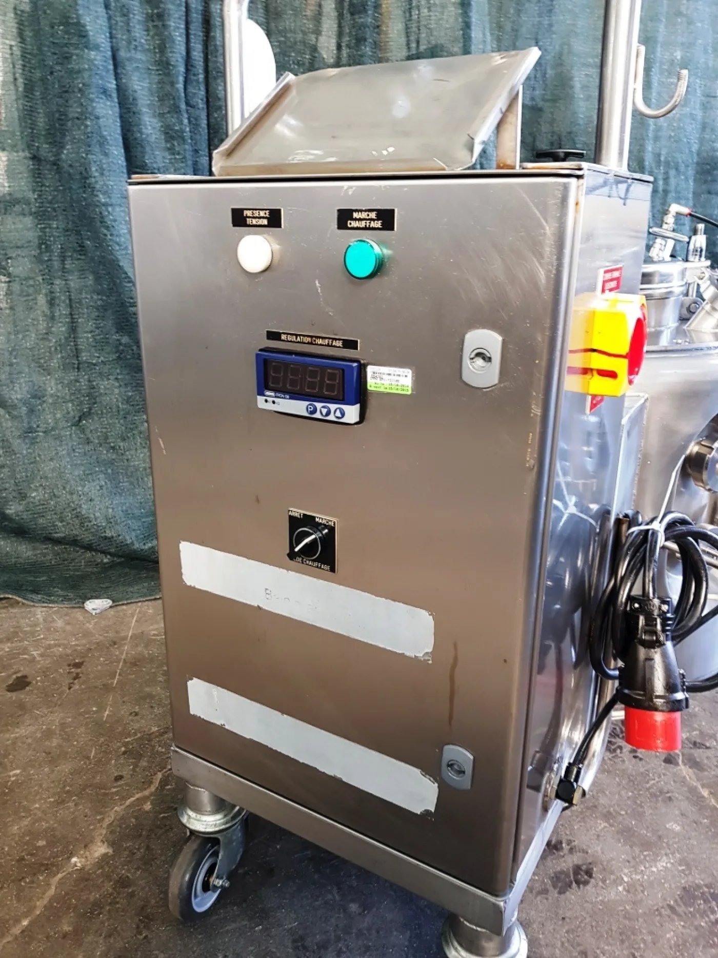 SERBATOIO BAGNOMARIA RISCALDATO – 3C FRANCE – MOD. 110 L - 6