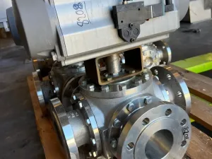USED PEKKOS 86TTT ATEX SOLENOID VALVE STAINLESS STEEL 316