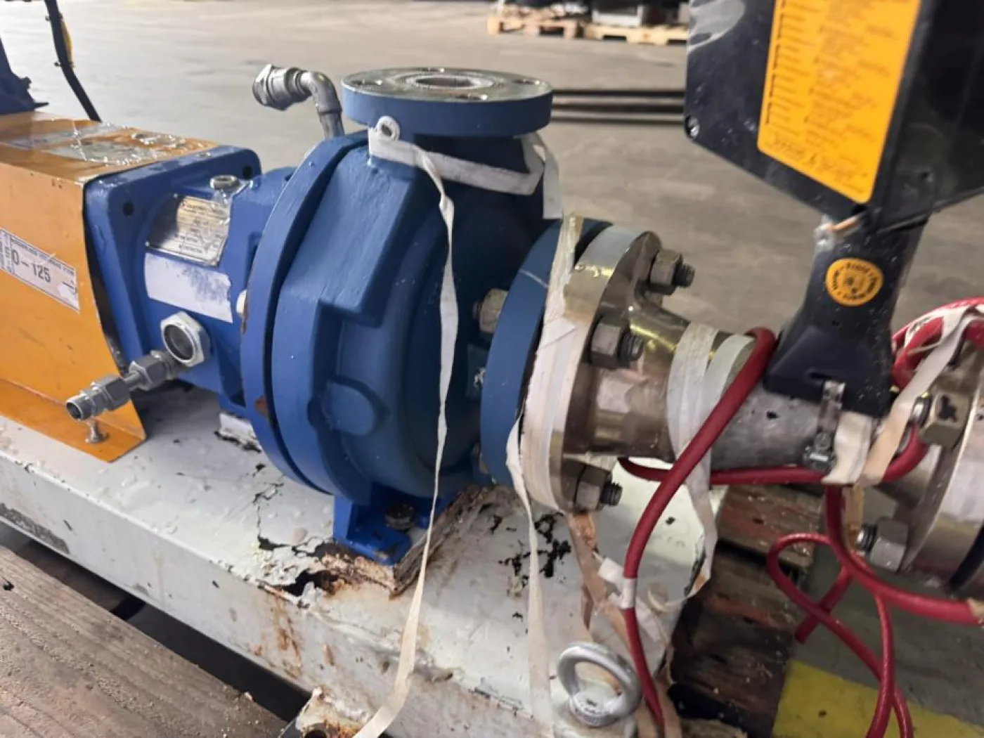 2020 AKAY Industries Centrifugal process pump with electric motor - 7