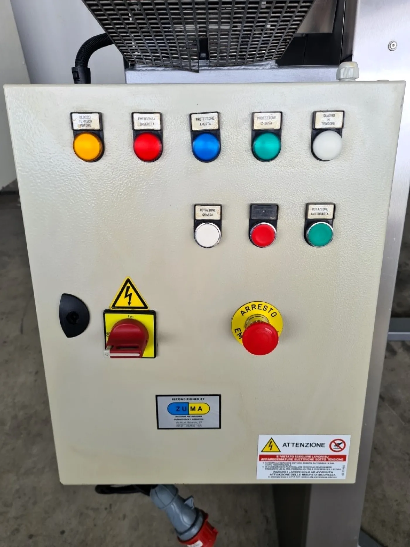 MESCOLATORE A CUBO – ZUMA – MOD. 800 LT - 7