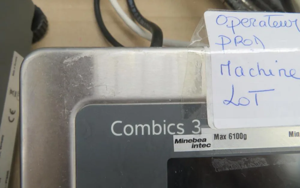 Minebea Intec Bovenden GmbH Minebea Intec Combics 3 ISBBP 6 HCE Scale with Weighing Indicator- Produktion Line