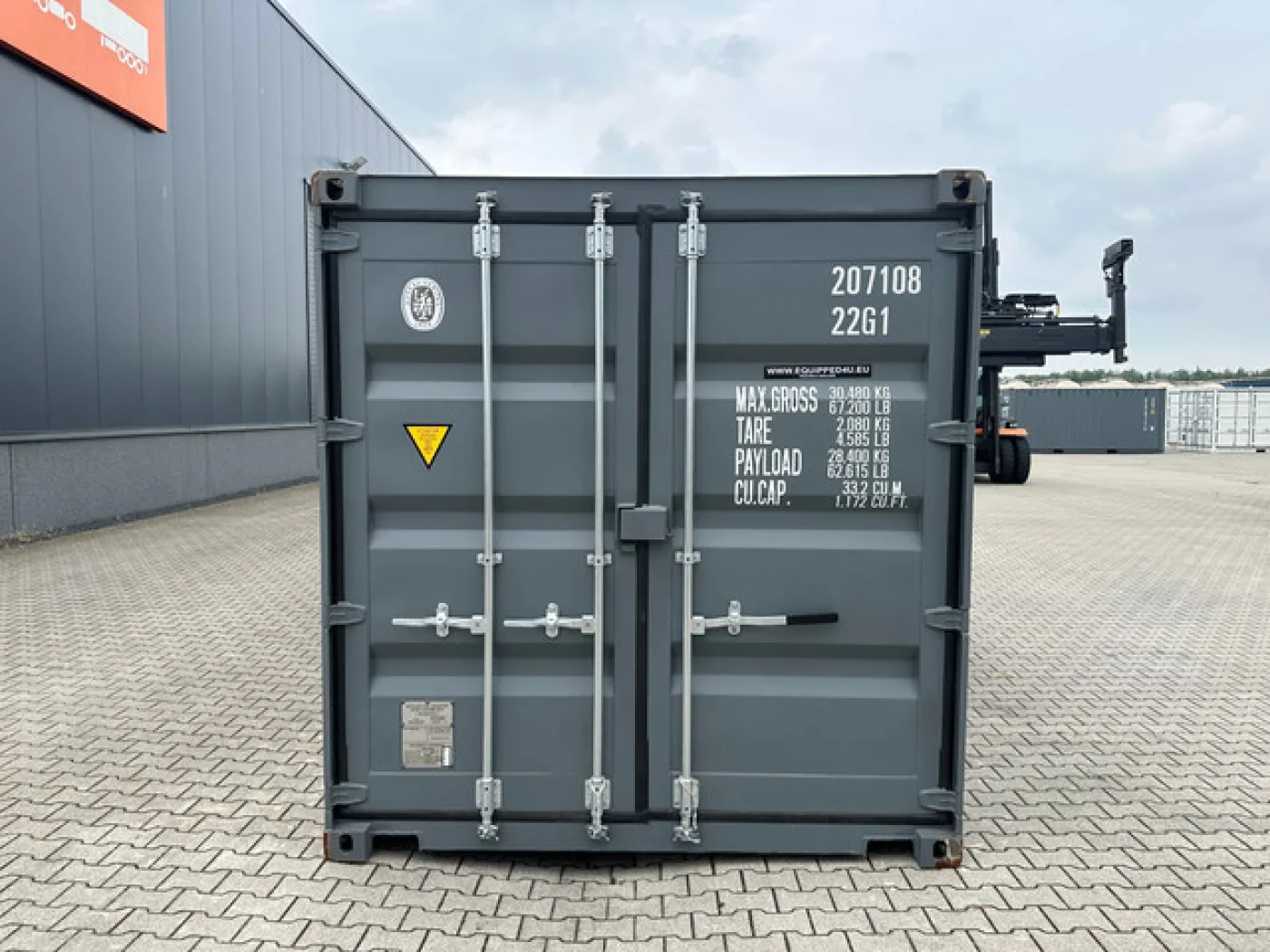 NEW (ONE-WAY) 20FT ISO DV 8’6″ STANDARD container, 6x available - 6
