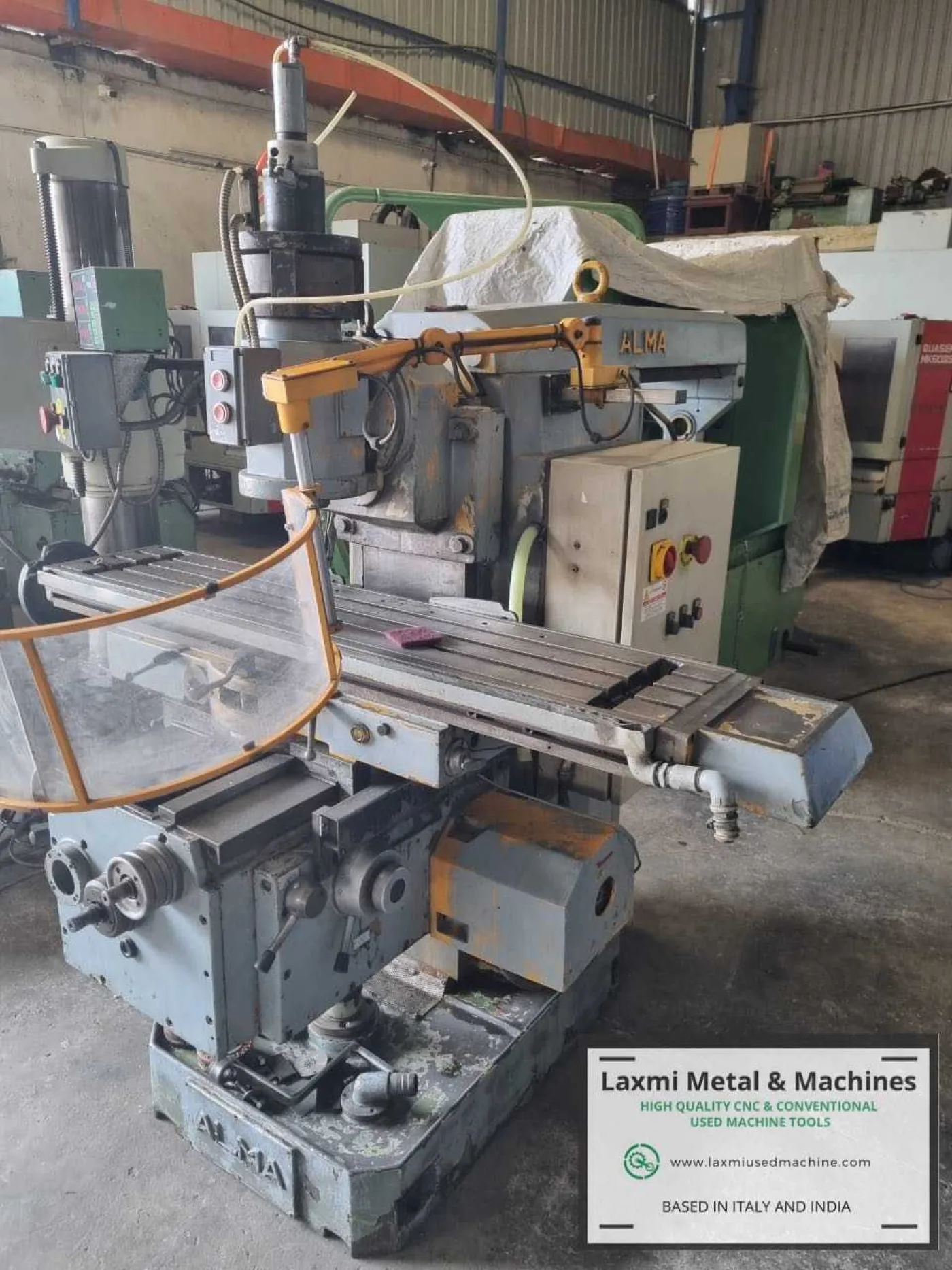 UNIVERSAL MILLING MACHINE, ALMA - mod. U2 - Laxmi Metal & Machines, Rohtak - 2