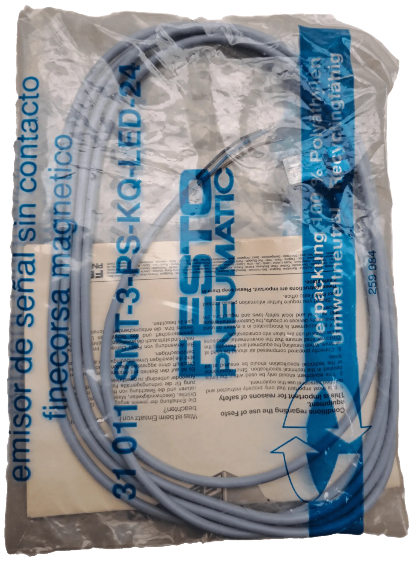 Festo Näherungsschalter / 31011 / SMT-3-PS-KQ-LED-24 - 2