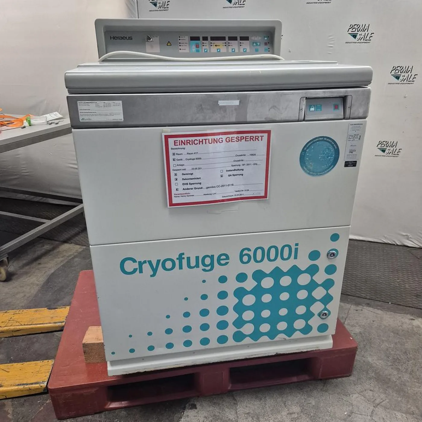Heraeus Kendro Cryofuge 6000i - 1