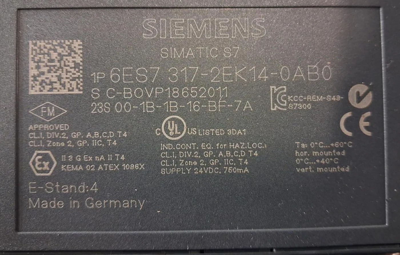 Siemens SIMATIC S7-1200 CPU 1214C DC/DC/DC Steuerungseinheit - 4
