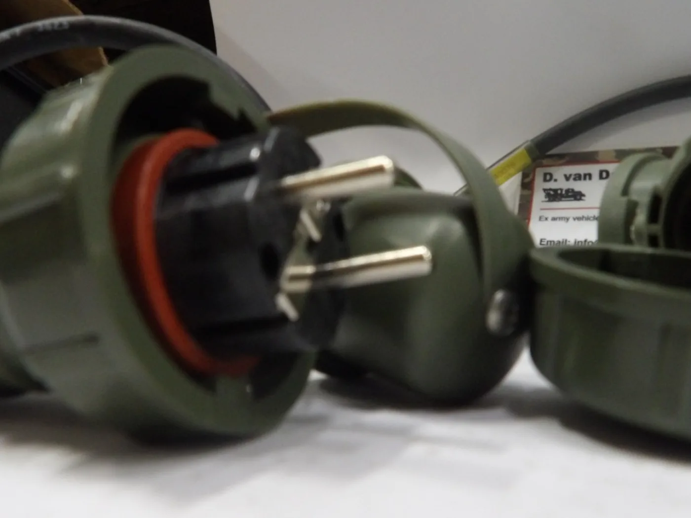 Bals Elektrotechnik 7400 - 3-voudige koppeling - 250 V - Groen IP67 - NOS - 8